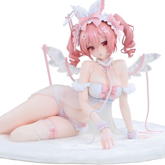 Figura Original Character 1-4 White Rabbit Rosu Angel Ver. Illustrated by Rosuuri Bonus Edition 23 cm
