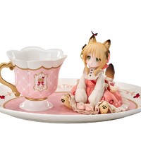 Figura Original Character DLC Series Tea Time Cats Orange Cat 10 cm