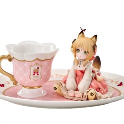 Figura Original Character DLC Series Tea Time Cats Orange Cat 10 cm
