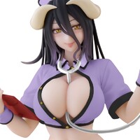 Figura Overlord Desktop Cute Albedo (Nurse Ver.) Renewal 13 cm