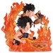 Figura Portgas D Ace & Monkey D Luffy WCF Log Stories Marineford One Piece 10 cm