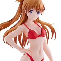 Figura Rebuild of Evangelion Pop Up Parade Beach Queens Asuka Shikinami Langley (Bikini Style) L Size 23 cm