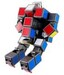 Figura Rubiks Cube Diecast Soul of Chogokin Rubiks Cube Robo 15 cm