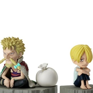 Figura Sanji & Zeff World Collectable Stories One Piece 6cm