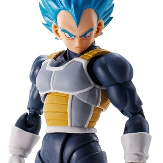 Figura SH Figuarts Vegeta Super Saiyan Blue 15Th Anniversary Dragon Ball Super 14cm