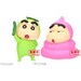 Figura Shinnosuke Nohara Green Crayon Shinchan vol. 2 ver.B 11cm