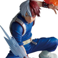 Figura Shoto Todoroki The Anime Dioramatic My Hero Academia 20cm