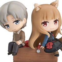 Figura Spice and Wolf: Merchant Meets the Wise Wolf mini Memory mini Lawrence & Holo 8 cm