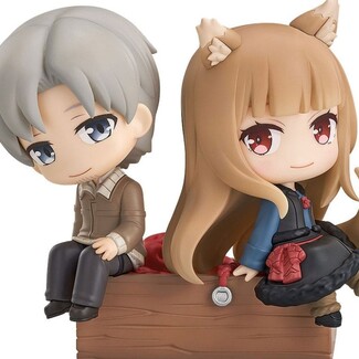 Figura Spice and Wolf: Merchant Meets the Wise Wolf mini Memory mini Lawrence & Holo 8 cm