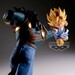 Figura SSGSS Gogeta vs Super 17 Match Makers Dragon Ball GT 9cm