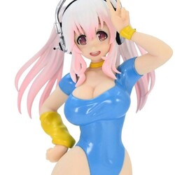 Figura Super Sonico 80 Another Color Blue Super Sonico 18cm