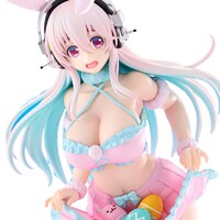 Figura Super Sonico BiCute Bunnies Pastel Easter Ver. 29 cm