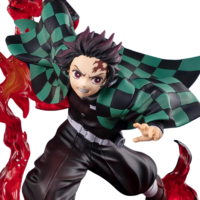 Estatua Tanjiro Kamado Total Concentration Breathing Demon Slayer: Kimetsu no Yaiba 19cm