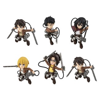 Figuras Attack on Titan Tobimas Mini Blind Box Surtido (6)