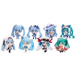 Figuras Character Vocal Series 01: Hatsune Miku Mini 8 cm Snow Miku All Stars Collection Vol. 1 Blind Box Surtido (8)