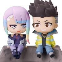 Figuras Cyberpunk: Edgerunners Pack de 2 Qset+ David & Lucy 8 cm