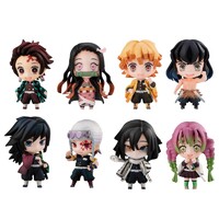 Figuras Demon Slayer Kimetsu no Yaiba Tanjiro & Friends 5 cm Surtido (8)