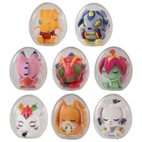 Figuras Digimon Adventure Mega Egg Figure Mini Good Night Digicolle! 8 cm Blind Box Expositor (8)