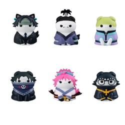 Figuras Hunter x Hunter Mega Cat Project Mini Nyanter x Nyanter the Phantom Troupe x Cat 3 cm Blind Box Expositor (8)