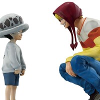 Figuras Ichibansho Trafalgar Law & Corazon The Unbreakable Law One Piece 11cm