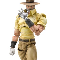 Figuras JoJo's Bizarre Adventure Chozokado Joseph Joestar & Iggy 17 cm