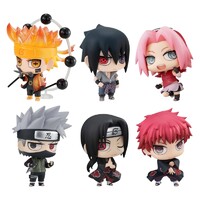 Figuras Naruto Shippuden ChimiMega Series Mini Mascot Collection 1 6 cm Blind Box Expositor (6)