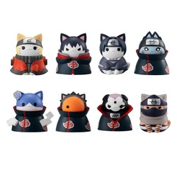 Figuras Naruto Shippuden Mega Cat Project Defense Battle of Village of Konoha! 3 cm Nyaruto! Cajas Sorpresas Surtido (8) (re-run)