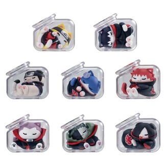 Figuras Naruto Shippuden Mega Cat Project Mini Good Night Nyaruto! Gathering Akatsuki Edition Vol. 1 6 cm Blind Box Expositor (8)