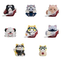 Figuras Naruto Shippuden Mega Cat Project Nyaruto! Mini The bond between master and disciple ver. Blind Box Surtido (8) (Repeat)