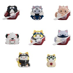 Figuras Naruto Shippuden Mega Cat Project Nyaruto! Mini The bond between master and disciple ver. Blind Box Surtido (8) (Repeat)