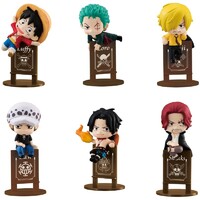 Figuras One Piece Ochatomo series Mini Pirates Party 4 cm Blind Box Expositor (8) (Repeat)