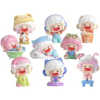 Figuras Original Character pack 8 Cajas Sorpresas Lazy Home Diary 9 cm