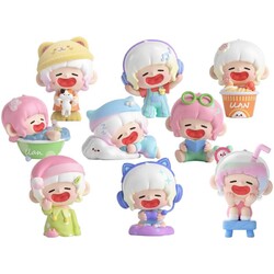 Figuras Original Character pack 8 Cajas Sorpresas Lazy Home Diary 9 cm