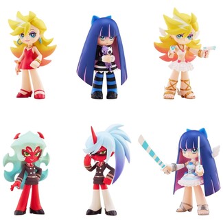 Figuras Panty & Stocking with Garterbelt PalVerse Mini New Blind Box Expositor (6)