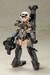 Model Kit Frame Arms Girl Gourai-Kai (Black) with FGM148 Type Anti-Tank Missile 16 cm