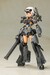 Model Kit Frame Arms Girl Gourai-Kai (Black) with FGM148 Type Anti-Tank Missile 16 cm