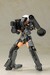 Model Kit Frame Arms Girl Gourai-Kai (Black) with FGM148 Type Anti-Tank Missile 16 cm