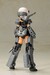 Model Kit Frame Arms Girl Gourai-Kai (Black) with FGM148 Type Anti-Tank Missile 16 cm