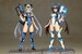 Model Kit Frame Arms Girl Stylet Swimsuit Blue Impulse Color Ver. 16 cm