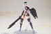 Maqueta Front Mission Model Kit Non Zenith Girl Gray Ver. 16 cm
