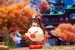 Estatua Genshin Impact Hu Tao Chibi Chara Yurayura Stand Ver. (re-run) 10 cm
