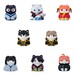 Minifiguras Gintama Mega Cat Project Nyantama Go Meow-Meow Edition! 3 cm Surtido (8)
