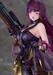 Estatua Girls Frontline 1-7 Makiatto: Ballroom Interlude Ver. 25 cm
