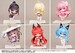 Minifiguras Goddess of Victory: Nikke Pack de 6 SAC Series Chibi Vol. 2 10 cm