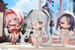 Pack de 6 Minifiguras Goddess of Victory: Nikke SAC Series Chibi Vol. 3 10 cm