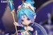 Estatua Golden Spatula Prestige Perfume Gem Chibi Janna Figure 17 cm