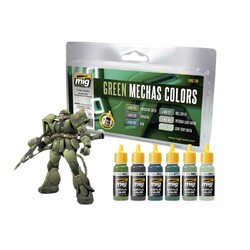 Green Mechas Colors Set 7149