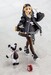Maqueta Guilty Gear Strive Plastic Model Kit Bridget Articulated Black Color Ver. 14 cm