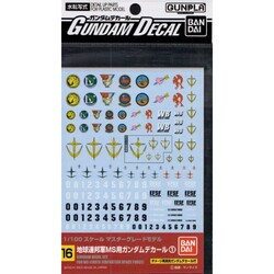 Gundam Decal -16- MG MULTI Federation