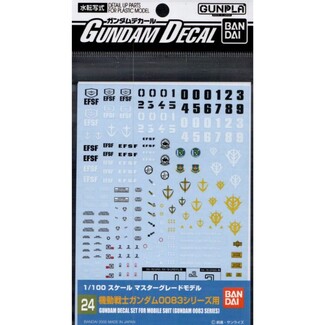 Gundam Decal -24- MG MULTI 0083 Stardust Memories